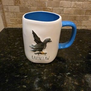 Ravenclaw Ceramic Coffee Mug - Blue Interior and Handle